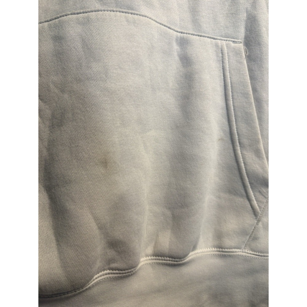 Nike Hoodie Mens Large Oatmeal Light Bone Sportswear Club Fleece Pullover Logo - Picture 2 of 7